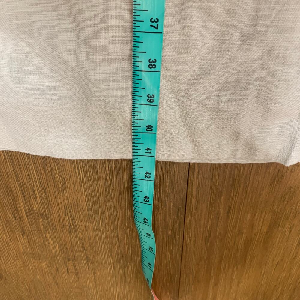 NWT Abercrombie & Fitch 100% Linen Wide Leg Trouser Pants Size 10 - Picture 10 of 10